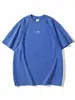 Camiseta Pesada Retro Americana para Hombre, de Manga Corta, Nueva Marca de Moda Verano 2026, Estilo Chico Duro, Algodón Puro, Top Holgado para Hombre