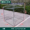 Estante Secador de Ropa de Acero Galvanizado Personalizado Engrosado Balcón Tejado Toldo Estante de Pie Inclinado Celosía para Uvas Estructura de Invernadero