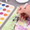 Set de Plumas Fuente Transfronterizo Pincel de Pintura Acuarela Sólida Pincel para Pintura a Mano para Principiantes Pincel con Depósito de Agua de Punta Suave