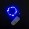 Luces de Cadena de Alambre de Cobre LED Decoraciones para Árbol de Navidad Cadena de Luces de Alambre de Cobre Decoración de Regalo Luces de Botón LED para Bola Bobo