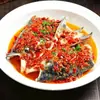 Peixe Picado Cabeça de Peixe Tempero Peixe Gordo Fresco Cabeça de Peixe Aquecido Pronto para Comer Pratos Pré-Preparados Doméstico Semi-Acabado Tempero Atacado
