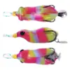 Rana del Trueno Modificada 13G Sapo Venenoso Ranura de Purga Superior Doble Gancho con Lámina Ruidosa Material de Silicona Pesca Remota al Aire Libre Señuelo para Pez Negro