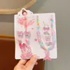 Caja de regalo de joyería para niños, juego de joyas para el cabello de niña pequeña, regalo de cumpleaños, collar de princesa, pendientes, caja portátil al por mayor