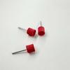 Roda de polimento de fibra de nylon colorida haste 3MM rebarbação de melão vegetal remoção de ferrugem cabeça de moagem trefilação de metal