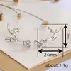 Brincos de Chifre de Moda com Design Novo para Mulheres Inlaid com Zircônia Joias Personalizadas Joias para Combinar nas Festas Venda por Atacado