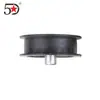Acessórios da cremalheira de ajuste de correia do fabricante, roda de tensão de plástico com parafuso de eixo pequeno, roda de nylon, máquina circular de tricô cinco estrelas