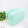 Bolsa de Maquiagem de Lona Composta de PVC Bolsa Retangular Tipo Almofada Bolsa para Necessidades Diárias Bolsa de Maquiagem de Lona Colorida Personalizada