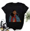 Camiseta de Chica de Pelo Corto Nueva 2025 Verano Manga Corta Ropa de Mujer Camiseta de Manga Corta WISH Dropshipping