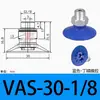 Taozhuo Ventosa de Succión al Vacío Vas-40-G1/4 Vas-55-G1/4 Vas-75-G1/4 Ventosa de Succión al Vacío Industrial