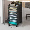 Estante organizador de archivos para escritorio de oficina, gabinete de almacenamiento debajo del escritorio, almacenamiento de suministros de oficina, organizador de archivo de documentos, estante de almacenamiento