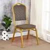 Silla para Conferencias de Hotel, Bodas, Banquetes, VIP, Tubo de Hierro, Aleación de Aluminio, Silla General, Mesa y Silla de Restaurante, Silla de Hotel