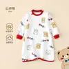 Mamelucos de Primavera y Otoño para Bebé, Pijamas, Niños y Niñas, Camisones de Algodón Puro, Camisones, Ropa de Casa Antipatadas, Ropa de Otoño para Bebé