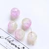 Cuentas de Cristal Estilo Japonés Palomitas de Maíz Doble Color Agujero Recto DIY Joyería Hecha a Mano Mano Collar Aretes Cuentas Accesorios