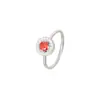 Anel Elegante Brilhante Microcravejado com Zircônia, Totalmente Cravejado com Diamantes, Estilo Elegante de Nicho, Igual ao das Celebridades da Internet, Venda Quente, Anel de Alto Padrão Feminino
