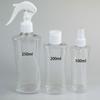 Botella Plana de 100ml 200ml Botella de Cintura Delgada de 250ml Botella de Plástico PET de Forma Especial Botella de Prueba de 50ml 150ml