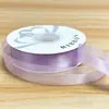 Cinta de Gasa de Color Sólido de Borde Medio de 2.5 cm, Cinta para Ramo de Flores, Cinta para Envoltura de Regalos DIY, Venta al por Mayor