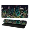 Mouse Pad Gamer de Plantas e Flores, Pad de Teclado de Mesa Extra Grande, Mouse Pad Espesso Antiderrapante, Fornecimento Direto da Fábrica