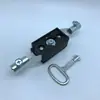 Nuevo candado GGD con llave sin varilla de conexión, candado para armario industrial, candado para puerta de armario eléctrico, candado para caja de armario