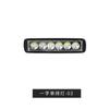 Luz de Trabalho LED Automotiva do Fabricante, Luz em Barra de Fileira Única, Luz LED para Veículo Off-Road de Carro, Luz de Trabalho Pequena de Fileira Única para Motocicleta