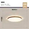 Lámpara de Dormitorio 2026 Nueva Luz de Techo Nórdica Simple Creativa Redonda LED Estilo Vintage Luminaria para Habitación