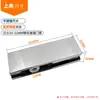 Abrazadera Universal de Vidrio para Puerta Estándar Nacional, Abrazadera Superior e Inferior, Abrazadera para Puerta con Resorte de Piso sin Marco, Abrazadera Pequeña en Forma de L de 10-12 mm, Abrazadera Superior