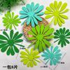 Disposición de pared de aula de jardín de infancia decoración de ambiente material de hoja de planta tema de otoño hojas de espuma hojas grandes de arce