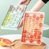 Molde de Bola de Hielo para Hacer Cubitos de Hielo Congelados, Bandeja de Hielo Esférica para Hogar, Fabricante de Gelatina para Refrigerador Comercial de Grado Alimenticio, Congelación Rápida