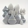 Esponja de Maquiagem Triangular para Contorno, Esponja de Maquiagem, Esponja de Pó para Fixação de Uso Úmido e Seco, Esponja de Maquiagem Macia, Ferramenta de Maquiagem