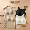Venda Direta da Fábrica Bestseller Transfronteiriço Colete Quente de Malha com Decote em V para Mulheres Quente para a Barriga Sem Costura Modelador Corporal Outono/Inverno Roupa Íntima