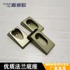 Tubo plano de bronce ABS Soporte para ropa Plástico armario armario tubo para ropa soporte para ropa soporte para ropa accesorios de armario