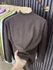 Tricô Macio e Simples de Cor Sólida com Gola Meia-Alta para Mulheres, Novidades de Outono, Camada de Base Casual Básica Slim Fit Quente
