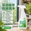 Limpador de vidros à base de extrato de planta com aroma de chá para limpar janelas do chão ao teto, vidros de carros, janelas de banheiro e espelhos de maquiagem.