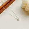 Collar con Colgante Cuadrado de Circonita de Gama Alta, Cadena para Clavícula Moderna y Exquisita, Estilo Lujo Ligero, Estilo Versátil y Dulce, Joyería de Nicho