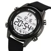 Reloj Electrónico de Silicona para Hombre SYNOKE Running Estudiante Moda Impermeable Luminoso Pantalla Grande Montañismo al Aire Libre