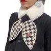 Promoção Queima de Estoque Novo Cachecol de Pelúcia Outono e Inverno para Mulheres, Cachecol Quente Estilo Coreano da Moda de Pele de Coelho Falsa