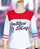 Escuadrón Suicida Harley Quinn Escuadrón Suicida Payaso Ropa Femenina Ropa de Cosplay Al por Mayor en Stock