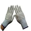 Guantes Finos de Calibre 13, Tamaño Grande, Engrosados para Recoger Té, Guantes de Trabajo Grises Resistentes al Desgaste, Guantes de Nailon Nano
