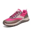 Comércio Exterior Estilo Europeu e Americano Unissex Malha Respirável Absorvente de Choque Antiderrapante Sapatos de Caminhada ao Ar Livre Sapatos de Trilha para Trekking Sapatos Esportivos para Homens