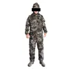 Ropa de Camuflaje Digital, Ropa Invisible, Ropa de Camuflaje de Malla para Selva, Traje Ghillie, Ropa de Camuflaje Cs de la Vida Real para Exteriores, Ropa de Caza