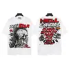 Moda Americana Transfronteriza Hellstar Serie Hellstar Camisetas Casuales de Algodón Impresas para Hombres y Mujeres Verano Sueltas de Manga Corta