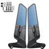 Modificação de Motocicleta (Plástico) Espelho Retrovisor, Refletor Ajustável Universal Adequado para Ktm Wind Wings