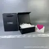 Caja de Regalo del Día de San Valentín Chino con Tapa Magnética abatible, Lápiz Labial, Perfume, Base Cushion, Empaque de Maquillaje Estampado en Oro, Caja de Set de Regalo y Bolsa de Regalo de Mano