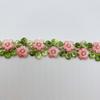 Encaje color línea encaje código de barras hecho a mano accesorios cheongsam decoración vestido de novia accesorios de ropa color en stock mayoreo flor