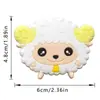 Imanes para Refrigerador de Animales Lindos de Dibujos Animados Doce Signos del Zodiaco Imanes Creativos de Goma Suave de PVC Imanes de Educación Temprana Venta al por Mayor