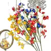 Flores Artificiales, Flores de Dáfne, Gypsophila, Pequeñas Flores Estrella, Flores Falsas para Celebraciones de Bodas, Salones de Bodas, Decoraciones de Hoteles, Venta al por Mayor de Fabricantes
