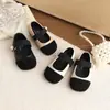 Zapatos para Niña, Zapatos de Cuero de Boca Baja para Niña Pequeña, Nuevo Estilo Primavera y Otoño 2025, Zapatos Individuales para Niños Medianos y Grandes, Mocasines para Niños de Suela Suave