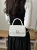 Colección Otoño 2026: Bolsas de Mano de Color Sólido de Alta Calidad para Mujer, Bolsos Cruzados Simples para el Trabajo, Bolsos Cuadrados Pequeños, Bolsos de Mujer al por Mayor