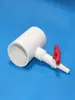 Interruptor de válvula integrado para oxigenación de acuicultura, acuario y estanque de peces, conector de tubería de PVC de plástico en T