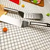Espátula de Churrasco de Aço Inoxidável para Loja de Departamentos Espátula de Pizza Espátula de Bife Ferramenta de Confeitaria Espátula de Panqueca em Estoque