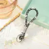 Cordão para Celular Corrente Curta Pendurada Moda Strass Corrente para Celular Decoração Pendurada Corda Pendurada Anti-perda Corda com Pingente de Diamante Chaveiro